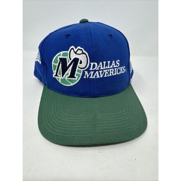 Vintage DS‎ Dallas Mavericks Hat Sports Specialties Snapback Basketball Cap Rare - Picture 1 of 8